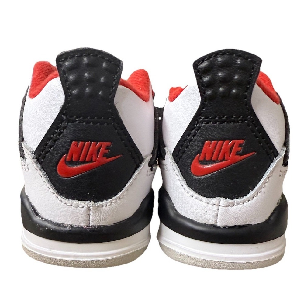 Nike Air Jordan 4 IV Retro Fire Red White 2020 | BQ7670-160 TD Size 4C - Picture 2 of 5